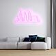 Stadt-Skyline LED-Neonschild für Wohnzimmer oder Büro