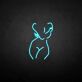 Abstrakte Frauenkörper Silhouette LED-Neonschild für Bar Club