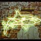 Hai LED-Neonschild Wohnzimmer Büro