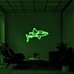 Hai LED-Neonschild Wohnzimmer Büro