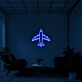 Passagierflugzeug LED-Neonschild für Wohnzimmer oder Büro