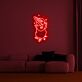 Zaubertrank mit Kristallen LED-Neonschild für Wohnzimmer Gamingzimmer