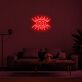 Auge mit Strahlen LED-Neonschild für Wohnzimmer oder Schlafzimmer