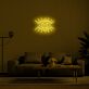 Auge mit Strahlen LED-Neonschild für Wohnzimmer oder Schlafzimmer
