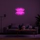 Auge mit Strahlen LED-Neonschild für Wohnzimmer oder Schlafzimmer