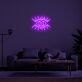 Auge mit Strahlen LED-Neonschild für Wohnzimmer oder Schlafzimmer