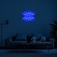 Auge mit Strahlen LED-Neonschild für Wohnzimmer oder Schlafzimmer