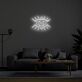 Auge mit Strahlen LED-Neonschild für Wohnzimmer oder Schlafzimmer