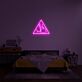 Kuss Illustration im Dreieck LED-Neonschild Schlafzimmer Wohnzimmer