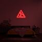 Kuss Illustration im Dreieck LED-Neonschild Schlafzimmer Wohnzimmer