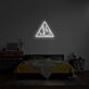 Kuss Illustration im Dreieck LED-Neonschild Schlafzimmer Wohnzimmer