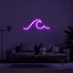 Meereswelle LED-Neonschild Wohnzimmer Lounge