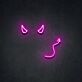 Teufelsgesicht LED-Neonschild für Bar Club