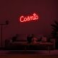 Cosmic LED Neon Schriftzug mit Stern
