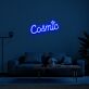 Cosmic LED Neon Schriftzug mit Stern