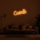 Cosmic LED Neon Schriftzug mit Stern