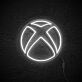 Kreis mit X Symbol LED-Neonschild Gaming Zimmer