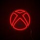 Kreis mit X Symbol LED-Neonschild Gaming Zimmer