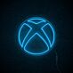 Kreis mit X Symbol LED-Neonschild Gaming Zimmer