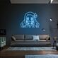 Anime Mädchen mit Bambus im Mund LED-Neonschild Wohnzimmer Gaming Zimmer