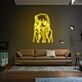 Anime Mädchen Gesichtslinie LED-Neonschild für Wohnzimmer Schlafzimmer