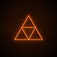 Dreiecks-Symbol LED-Neonschild für Gamingzimmer und Wohnzimmer