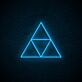 Dreiecks-Symbol LED-Neonschild für Gamingzimmer und Wohnzimmer