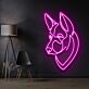 Schäferhund Kopf LED-Neonschild Wohnzimmer Büro