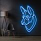 Schäferhund Kopf LED-Neonschild Wohnzimmer Büro