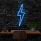 Blitzsymbol LED-Neonschild für Home Office oder Gaming Room