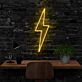 Blitzsymbol LED-Neonschild für Home Office oder Gaming Room