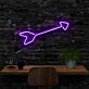 Pfeil LED-Neonschild für Home Büro