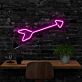 Pfeil LED-Neonschild für Home Büro