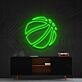 Basketball LED-Neonschild für Wohnzimmer Sportbar