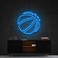 Basketball LED-Neonschild für Wohnzimmer Sportbar