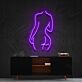 Abstrakte Frauenkörper Silhouette LED-Neonschild für Wohnzimmer oder Kunstgalerie