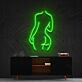 Abstrakte Frauenkörper Silhouette LED-Neonschild für Wohnzimmer oder Kunstgalerie