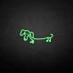 Dackel als LED-Neonschild