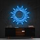 Sonne und Mond Symbol LED-Neonschild für Wohnzimmer oder Schlafzimmer