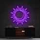 Sonne und Mond Symbol LED-Neonschild für Wohnzimmer oder Schlafzimmer