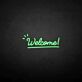 Welcome! LED-Neonschild für Shop und Cafe