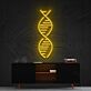 DNA Doppelhelix LED-Neonschild Wohnzimmer Büro