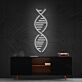 DNA Doppelhelix LED-Neonschild Wohnzimmer Büro