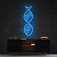 DNA Doppelhelix LED-Neonschild Wohnzimmer Büro