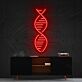 DNA Doppelhelix LED-Neonschild Wohnzimmer Büro