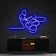 Schlagzeugspieler LED-Neonschild für Musikstudio und Wohnzimmer