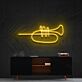 Trompete LED-Neonschild für Wohnzimmer oder Musikstudio