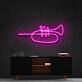Trompete LED-Neonschild für Wohnzimmer oder Musikstudio