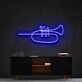 Trompete LED-Neonschild für Wohnzimmer oder Musikstudio