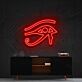 Auge des Horus LED-Neonschild für Wohnzimmer oder Bar